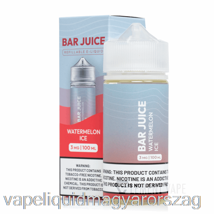 Görögdinnye Jégszelet - 100 Ml 3 Mg Vape Folyadék